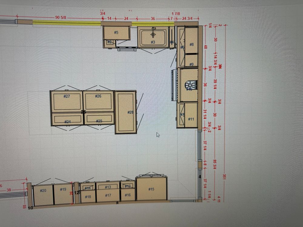 Cabinetry design  for Blair Construction & Home Improvement in St. Charles, MO