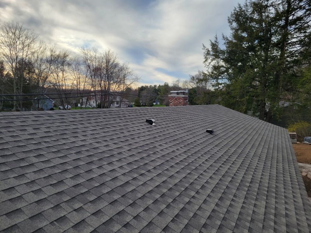 Roofing for CV Construction LLC in Hebron, CT