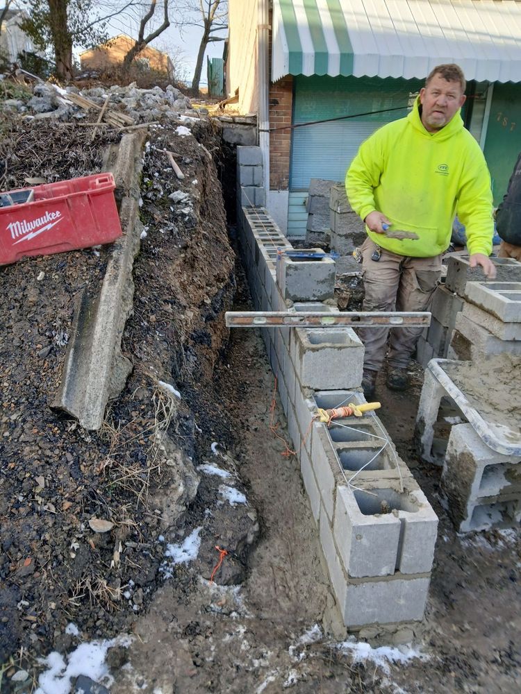 Retaining Wall  for Joseph Little Home Improvements in Pittsburgh, PA