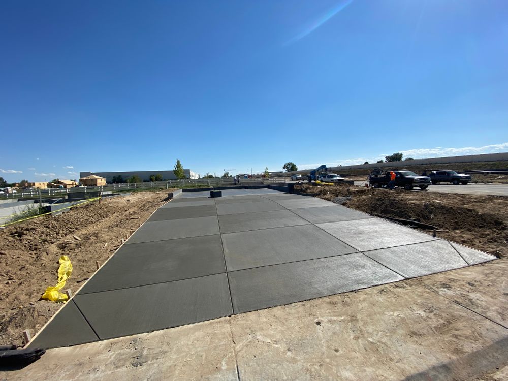 Concrete Driveways for B&M Concrete LLC in Longmont, CO