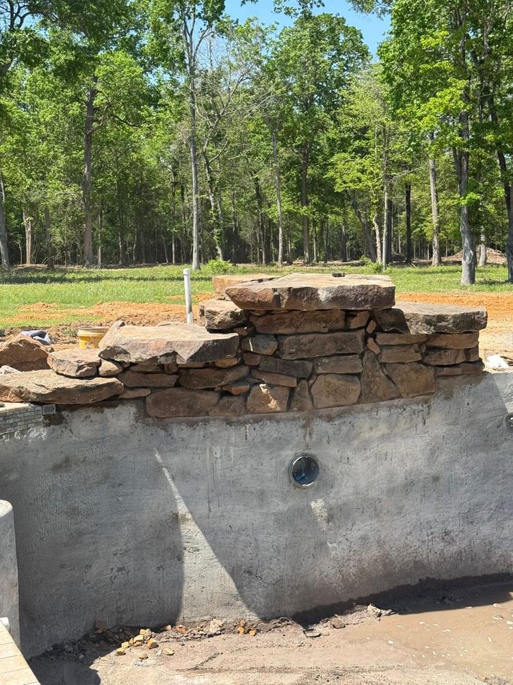 Custom Pool Construction for Superior Backyard Builders LLC in Livingston, TX