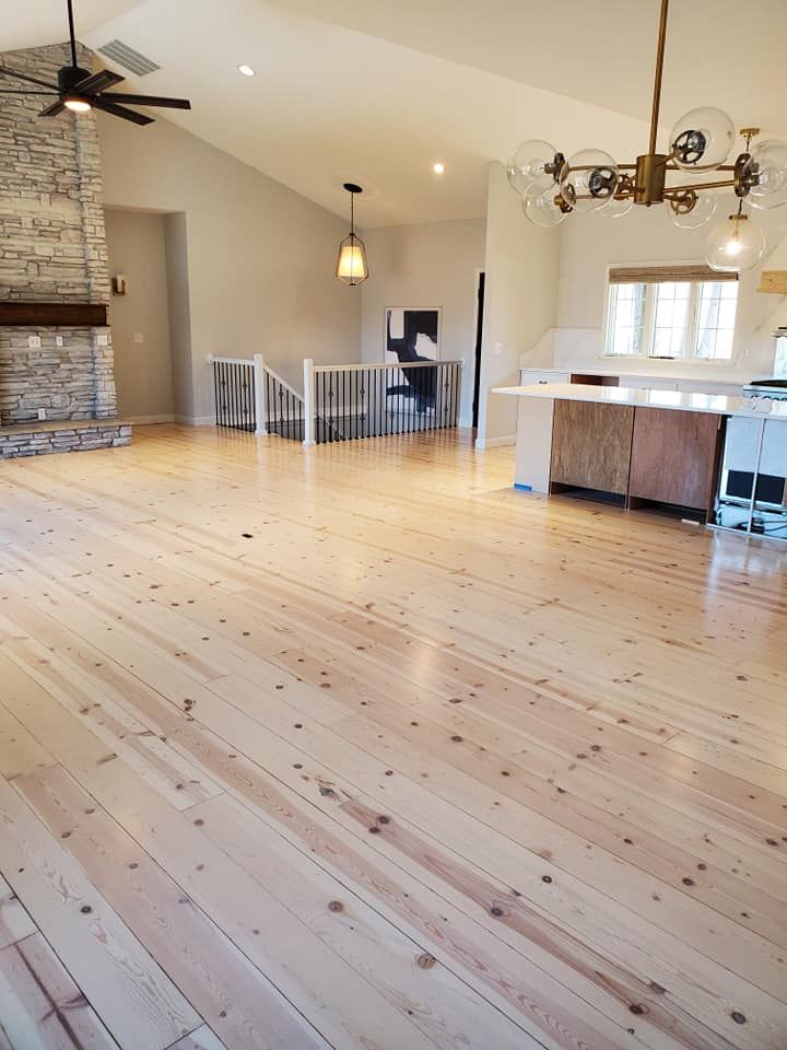 Our expert floor refinishing service will restore the natural beauty of your hardwood floors, removing scratches and wear to reveal a fresh, glossy finish that enhances the overall aesthetics of your home. for Brant's Finishing & Floor Sanding in Monticello, IL