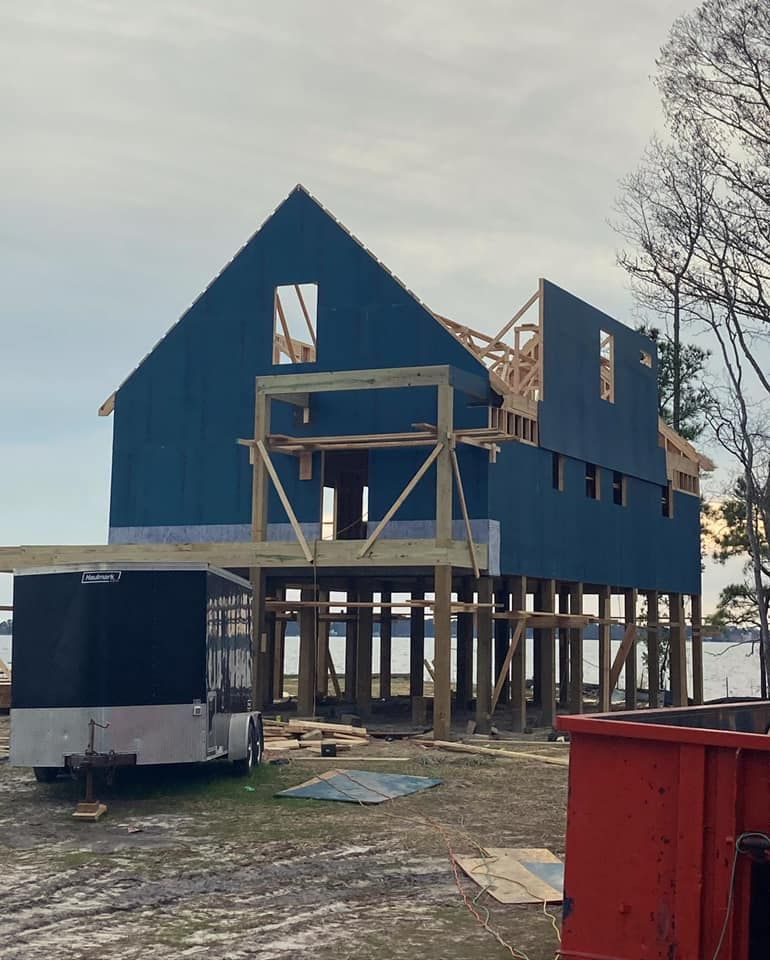 Our New Construction service offers homeowners the opportunity to build their dream home from the ground up with expert guidance, quality craftsmanship, and attention to detail throughout the entire process. for Koch Renovations in Camden, NC