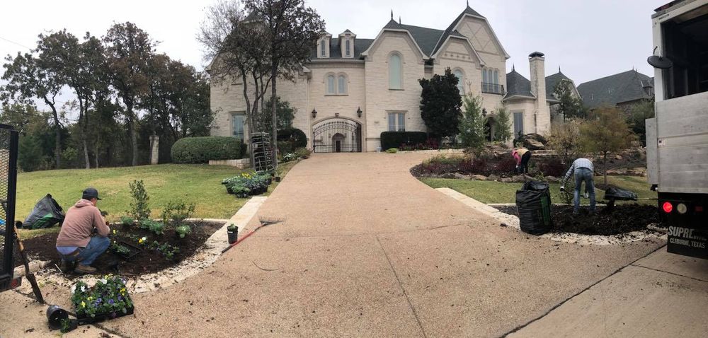 Landscaping for E&D Landscape Services in Mansfield, TX