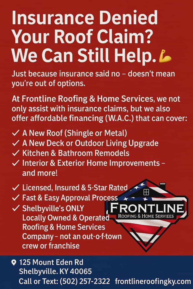 Other Services for Frontline Roofing & Home Services in Shelbyville, KY