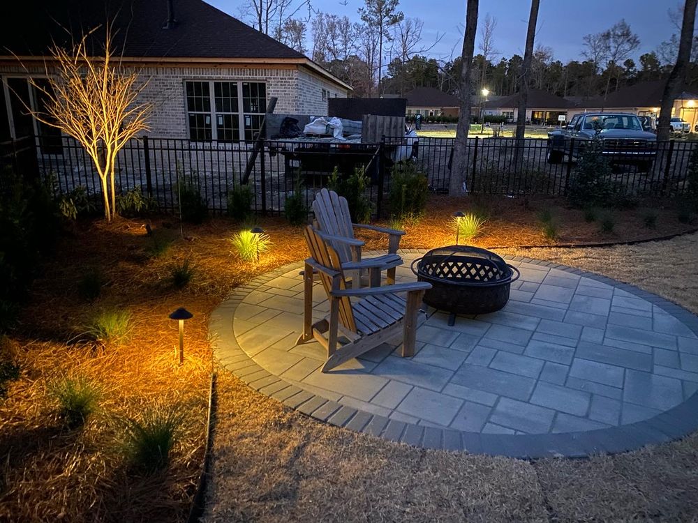 Hardscaping for Djosey Landscapes in Wilmington, NC