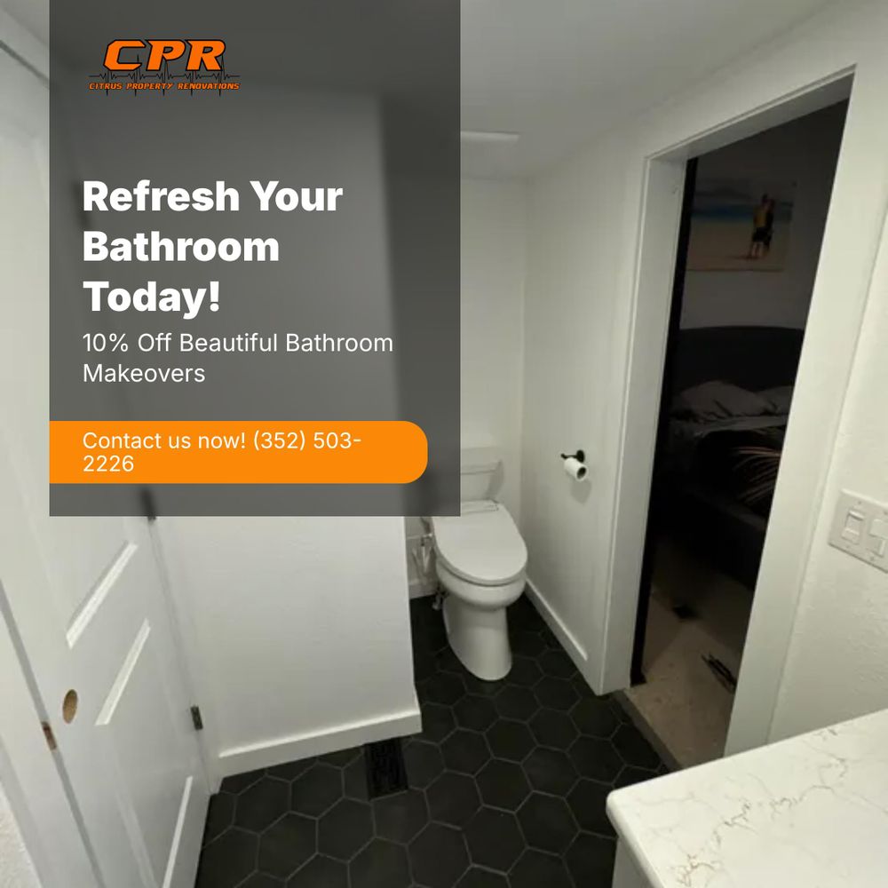 Bathroom Renovation Services for Citrus Property Renovations in Lecanto, FL