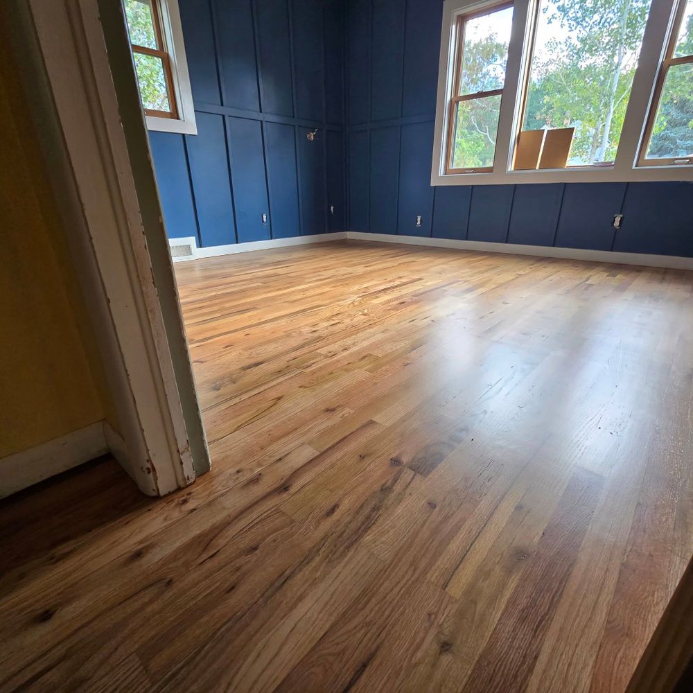 Our expert Floor Repair service revitalizes your existing floors, addressing scratches, cracks, and wear with precision workmanship to restore beauty and functionality to your home. experience seamless repairs tailored to perfection. for Revolution Hardwood Flooring and Carpentry in Mancos, CO