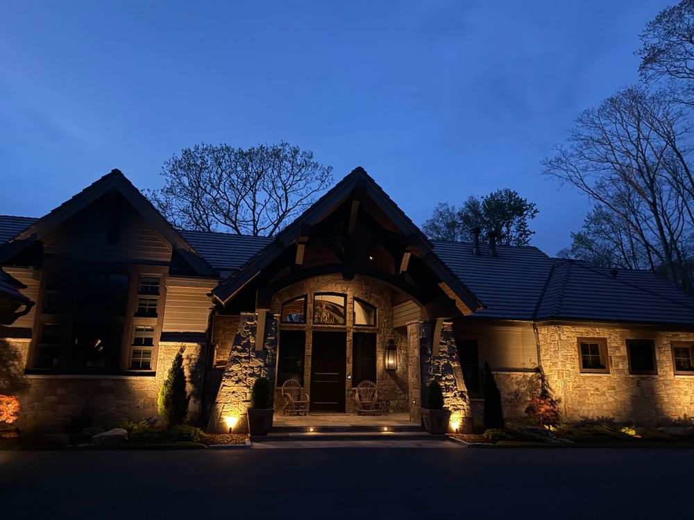 If you’re considering adding landscape lighting to your home or yard, we can help. Serving the High Country for over 25 years, we have the skills and experience needed to do the job right. for Sustainable Lawn and Landscape in Banner Elk, NC