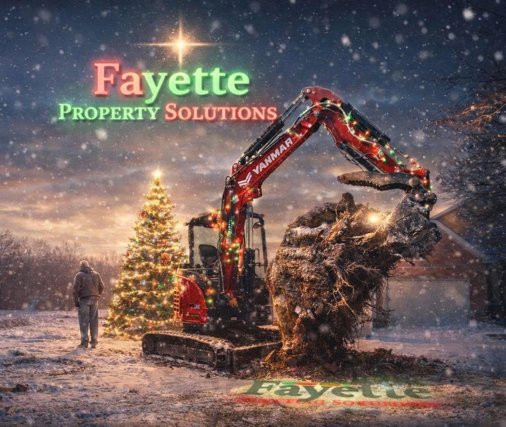 Brush Cutting and Removal for Fayette Property Solutions in Fayetteville, GA