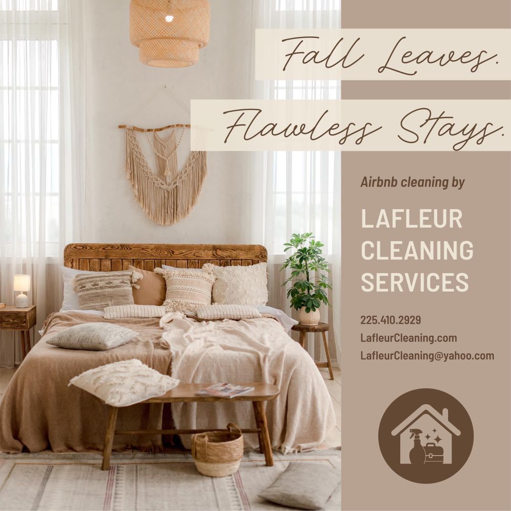 Residential Cleaning for Lafleur Cleaning Services LLC in Baton Rouge, LA