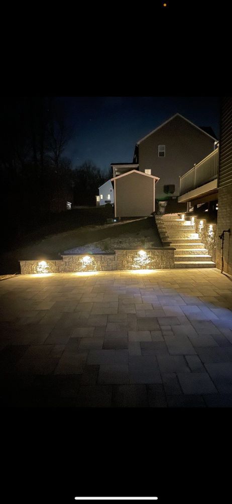 Our Landscape Lighting service adds beauty and security to your home by illuminating your landscape with beautiful, custom-designed lighting fixtures. We use only the highest quality materials and fixtures, so you can be sure your home will look great day or night. for Keyes Exteriors in Suite 103, Stafford