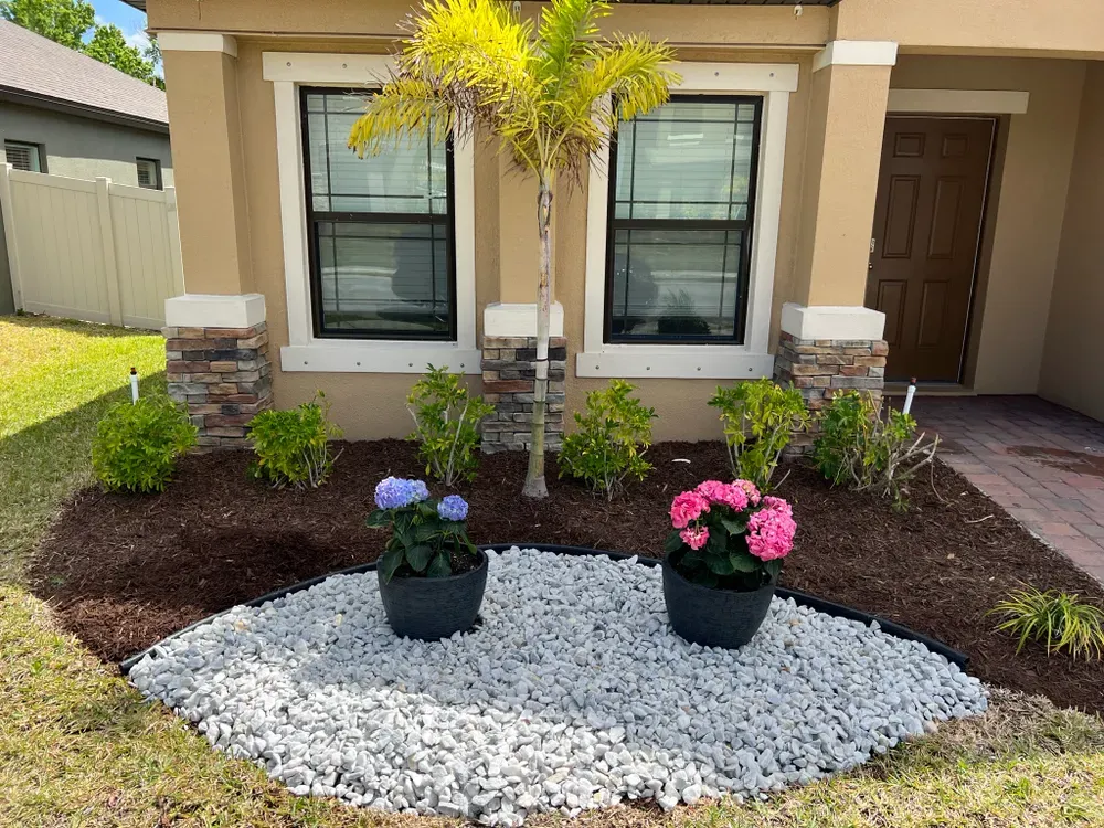 We provide professional flower bed installation services to enhance your outdoor space with beautiful, colorful plants. for Florida Pro Turf in  Viera, FL