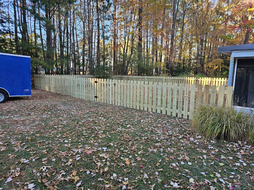 4 ft wood fencing  for Fence Masters in Gloucester County, VA