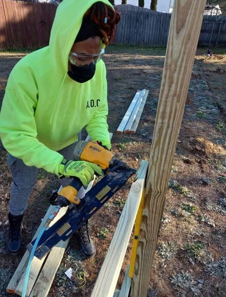Fencing for All Out Construction in Atlanta, GA