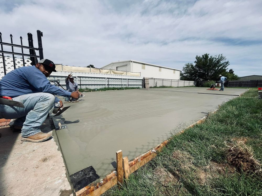 Concrete for Concrete Cervantes in Oklahoma City, OK