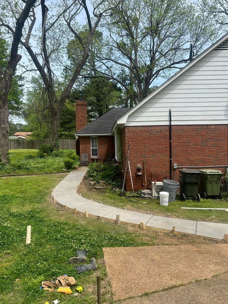 Residential Concrete for Sam's Concrete & Masonry in Hernando, MS
