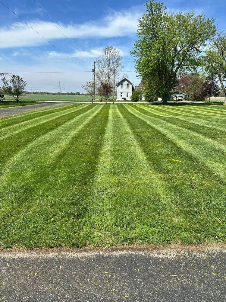 Our Mowing service ensures your lawn stays pristine and healthy, featuring precise cutting, trimming edges, and clean-up. Reliable professionals maintain your yard’s beauty with regular care tailored to meet your needs. for Sargent's Lawn and Property Maintenance LLC in Lambertville, MI