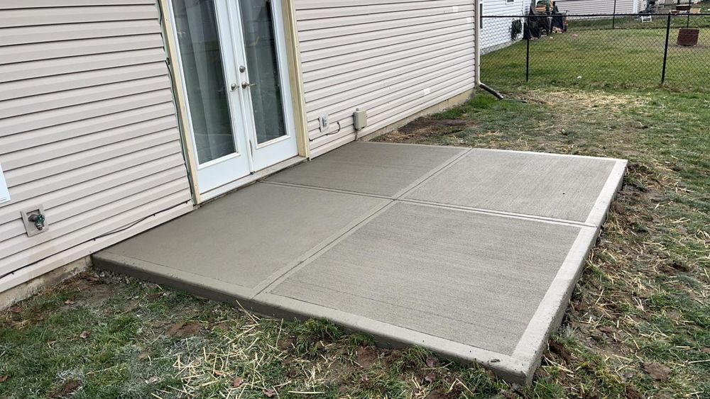 Transform your outdoor space with our expert Patio Design & Installation service. We specialize in creating durable, stylish concrete patios that enhance your home's beauty and provide lasting enjoyment for years to come. for Harder Than Concrete in Indianapolis, IN