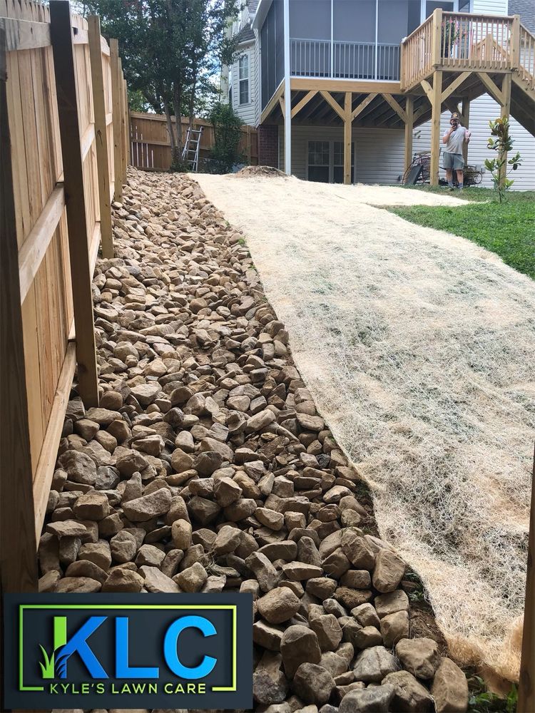 Drainage  for Kyle's Lawn Care in Kernersville, NC