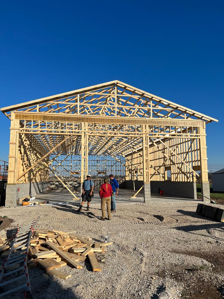 Our Framing service provides expert installation of the structural framework for your new home, ensuring a strong and stable foundation for the rest of the construction process. for Lake Ridge Construction LLC in Kiel, WI