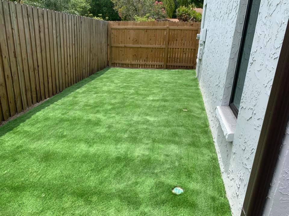 Our Artificial Turf Installation service provides a hassle-free, low maintenance lawn solution with an attractive and natural look. for Affordable Property Preservation Services in Tampa, Florida