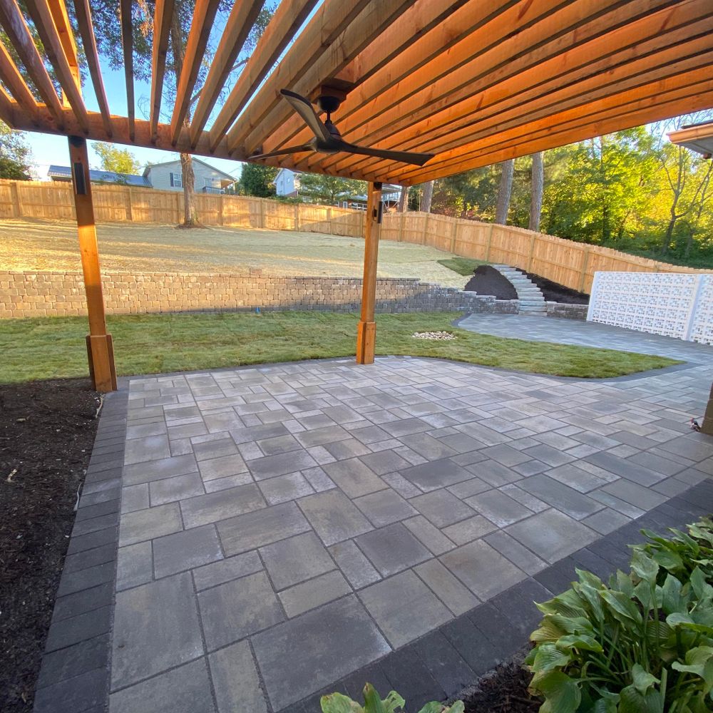 Our custom Patio Design & Construction service incorporates your outdoor living preferences to create a functional and visually appealing space that enhances the value and enjoyment of your home. for Natural Landscaping  in Johnson City, TN