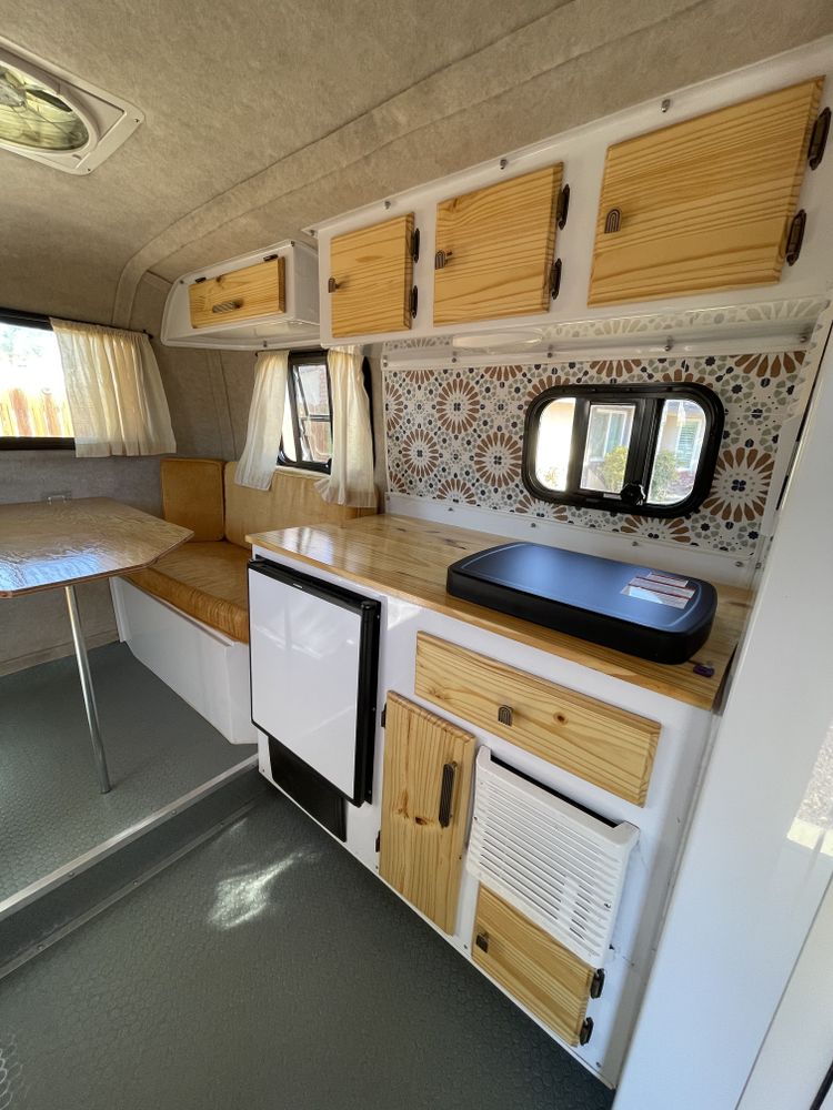 Scamp Travel Trailer for Mauka to Makai RV Renovations in Los Angeles, CA
