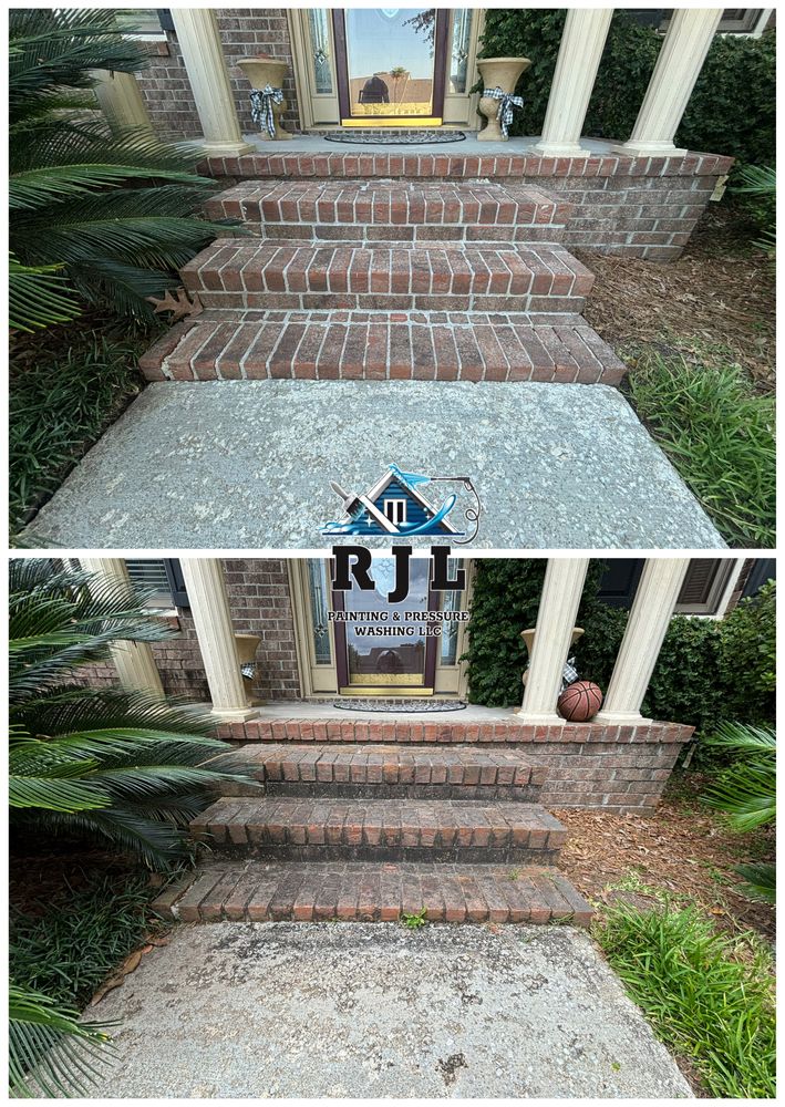 House/concrete cleaning for RJL Painting & Pressure Washing LLC in Charleston, SC