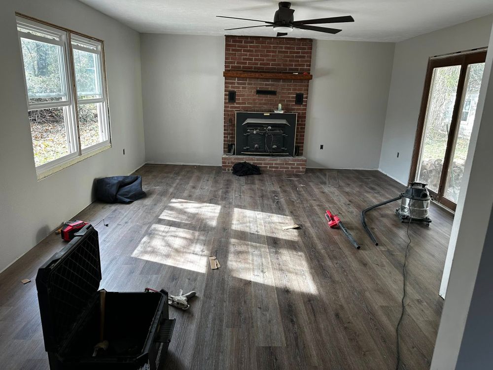 Our flooring service transforms homes with expert installation, durable materials, and beautiful finishes. We help homeowners choose the perfect style for every room, delivering comfort, value, and lasting performance. for Owens Upgrades LLC in Waynesville, MO