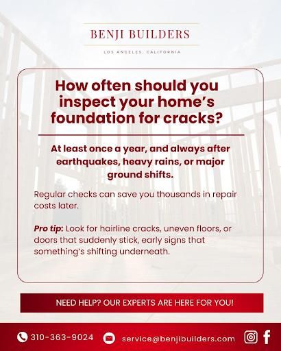 Disaster Home Rebuild for Benji Builders in Los Angeles, CA