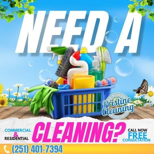 Residential Cleaning for Pristine Cleaning in Mobile, AL