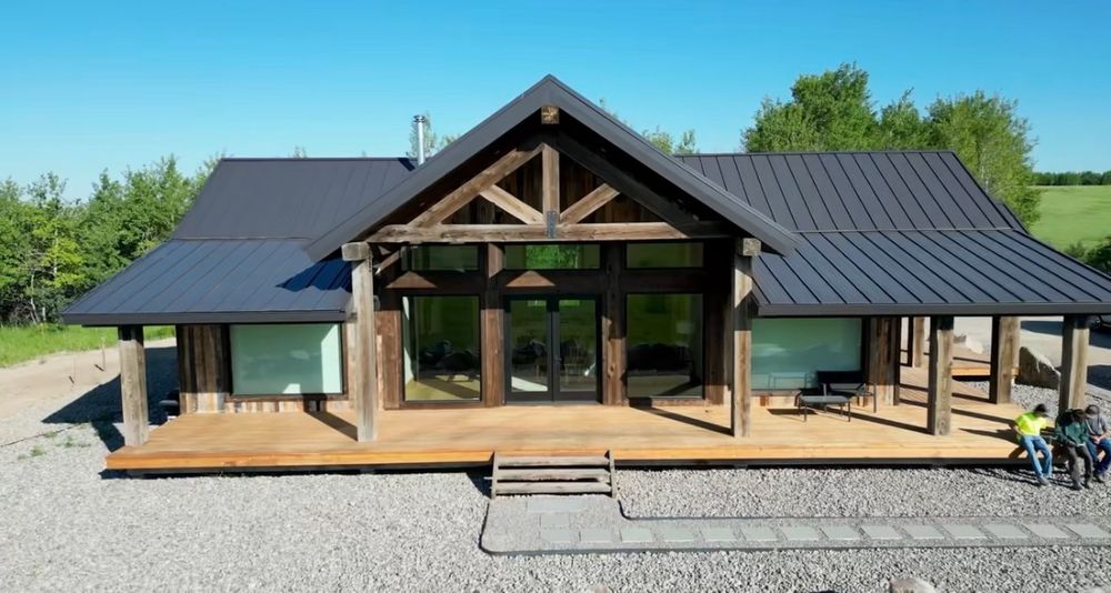 Custom Log Home Building for Hansen Construction & General Contractor in Teton Valley, ID