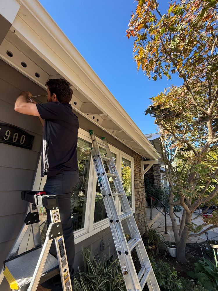 Permanent lighting for GGG Home Services in San Jose, CA