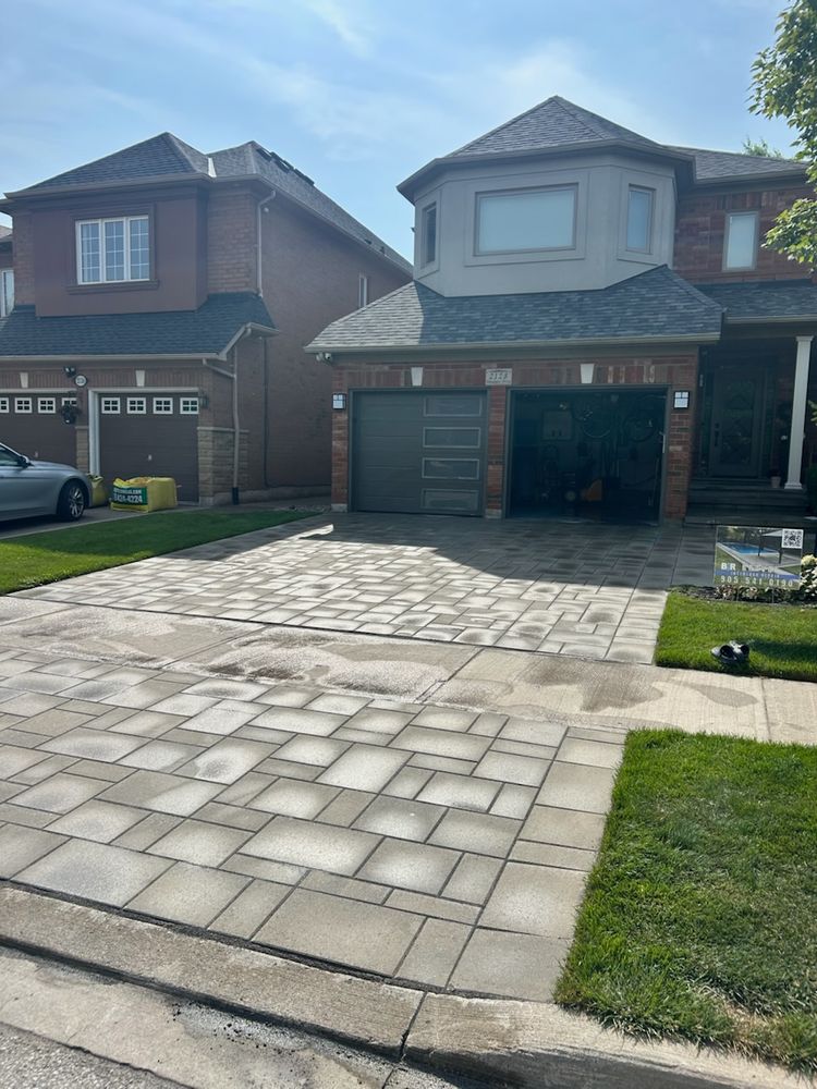 BEFORE & AFTER for Bravo Interlock Repairs in Burlington , ON