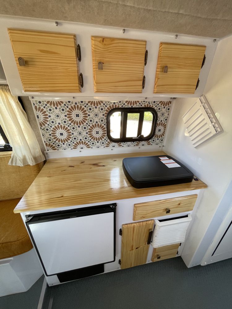 Scamp Travel Trailer for Mauka to Makai RV Renovations in Los Angeles, CA