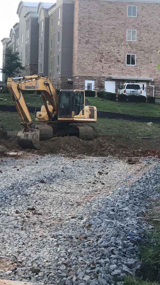 Our Skid Steer Work service offers precise and efficient earthmoving solutions for your home projects, ensuring seamless property grading, landscaping, and debris removal to enhance your outdoor space. for J&G Trucking Excavating & Hauling in Nashville, TN