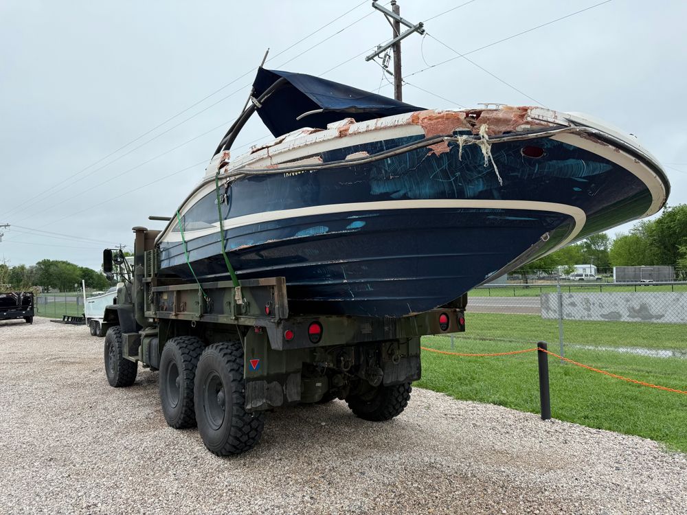 Emergency Boat Recovery for BR Construction LLC in Corsicana, TX