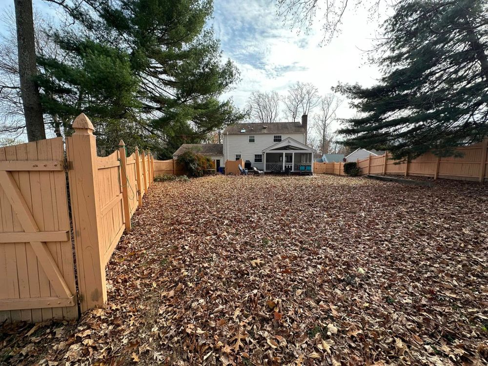 Our Fall Clean Up service ensures a pristine yard by removing leaves, debris, and preparing your lawn for winter. Enjoy a cleaner outdoor space that promotes healthy growth in the springtime. for A Better Lawn Service LLC in Bel Air, MD