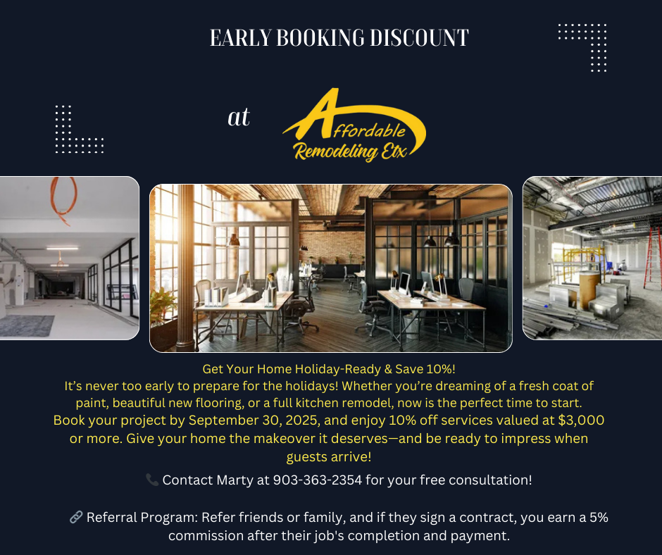Affordable Remodeling ETX team in Tyler, TX - people or person