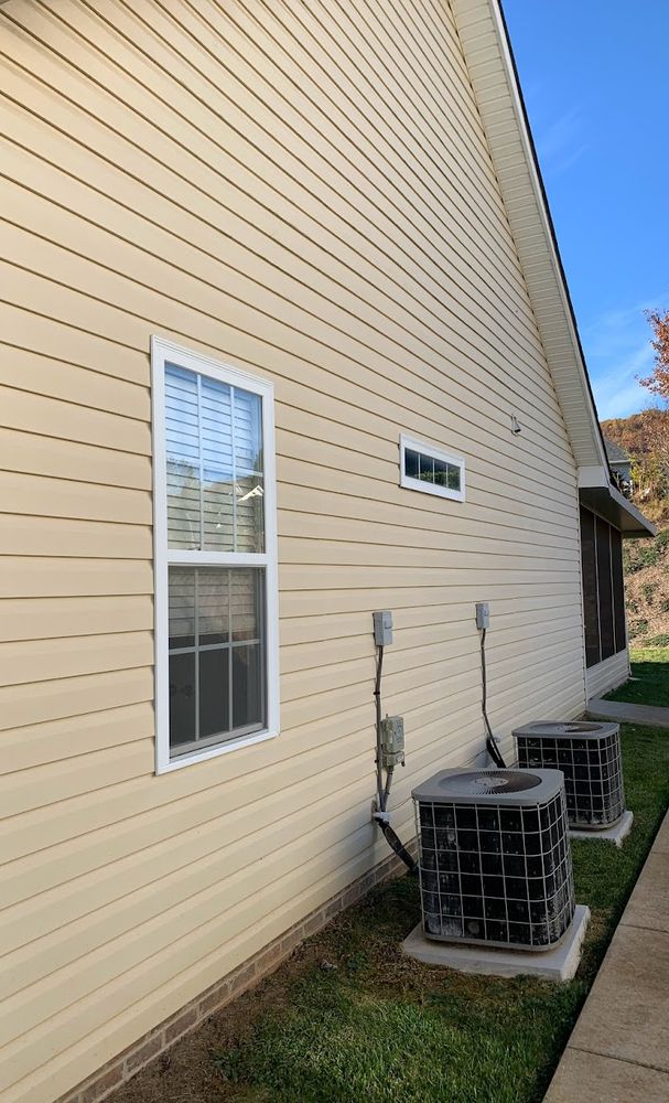 Our siding service is the perfect solution for homeowners who want to keep their home looking its best. We use high-quality materials and experienced professionals to help you protect your investment. for Precision Pressure LLC in Hendersonville, NC