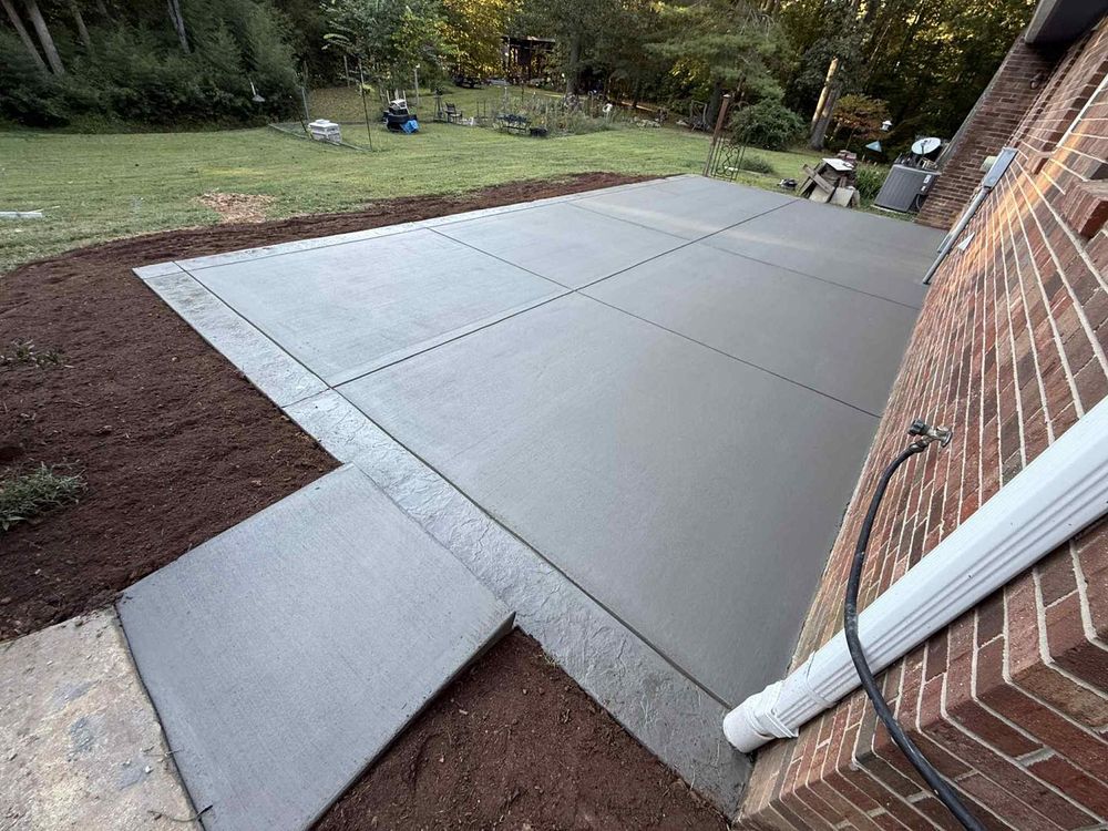 Enhance your home with our professional concrete slab construction, offering durability, precision, and quality craftsmanship to ensure a secure foundation for patios, driveways or any structural project you envision. for Rivera Concrete INC. in Greensboro, NC