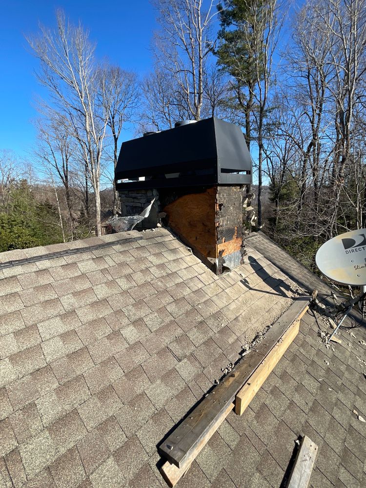 Chimney for RJ Roofing of WNC in Brevard, NC