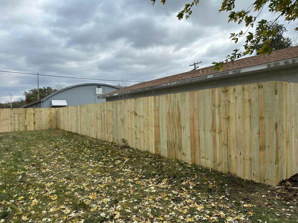 Fence Installation for Illinois Fence & outdoor co. in Kewanee, Illinois