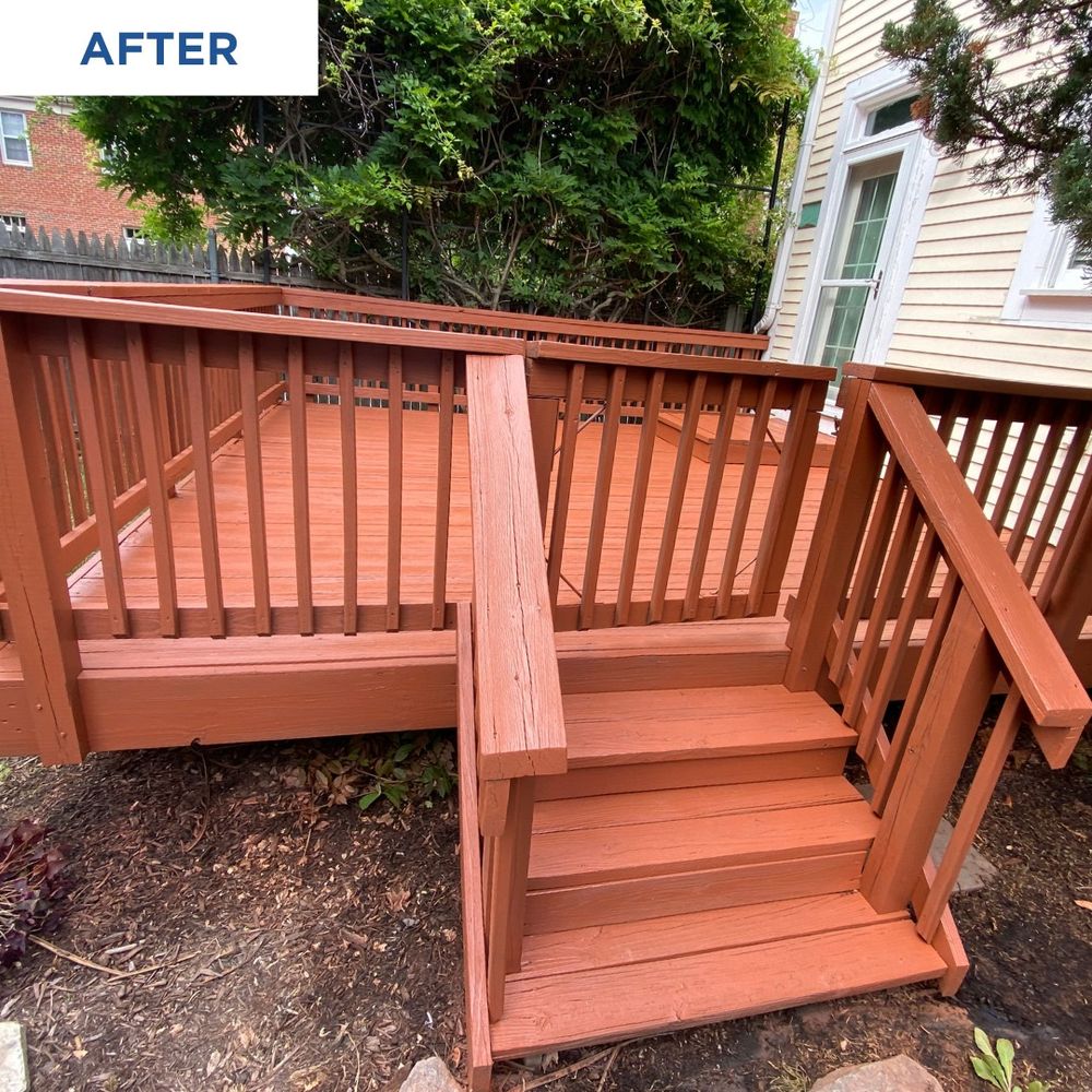 Our Damaged Wood Replacement service efficiently restores the beauty of your home by removing deteriorated wood and replacing it with high-quality materials, ensuring lasting durability and enhanced aesthetics. for Patrick's Painting & Home Improvement in Alexandria, VA
