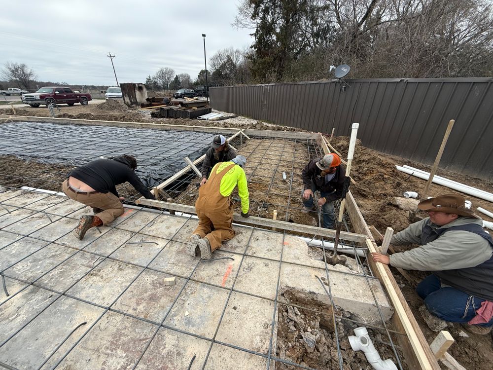 Concrete for BR Construction LLC in Corsicana, TX