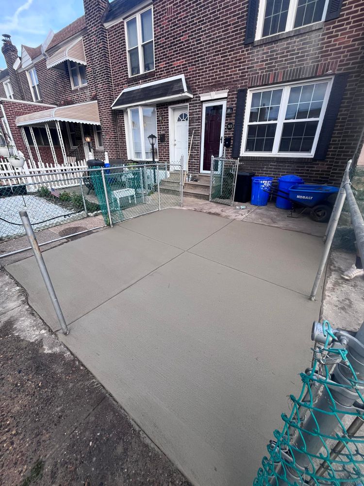 Concrete for Neisser Construction in Philadelphia, PA