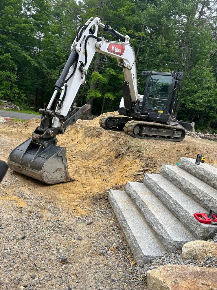 Excavating for M.J. Merrill & Sons Excavation in Manchester, NH
