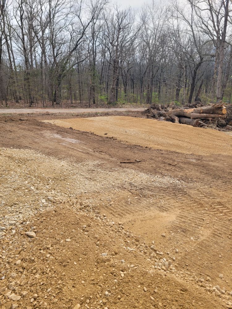 Dirt work for S & K Excavation LLC in Bonne Terre, MO