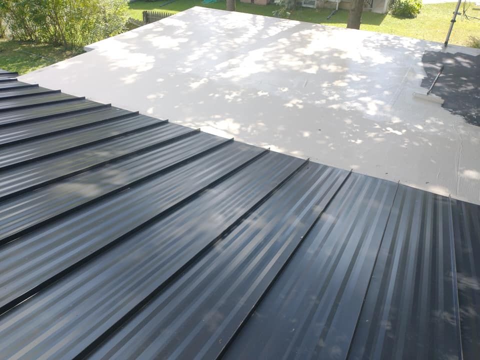 Roofing for Tyler Fox Metal Roofing Company in Howard , MI